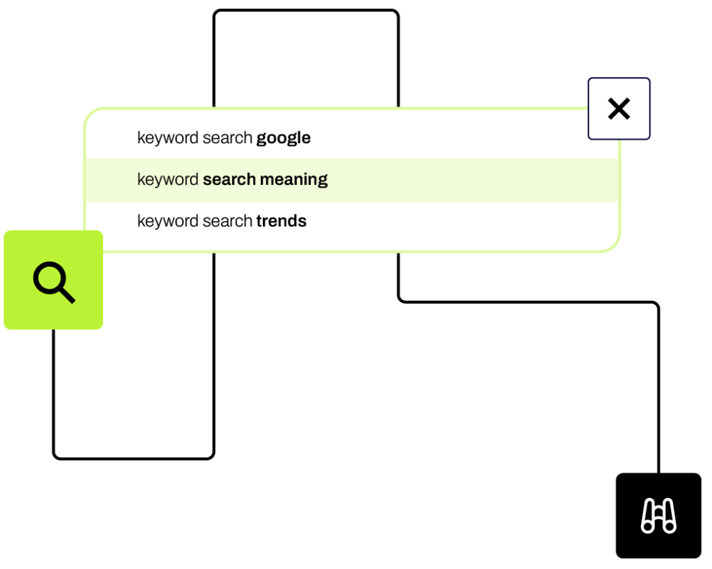 keyword search and analysis