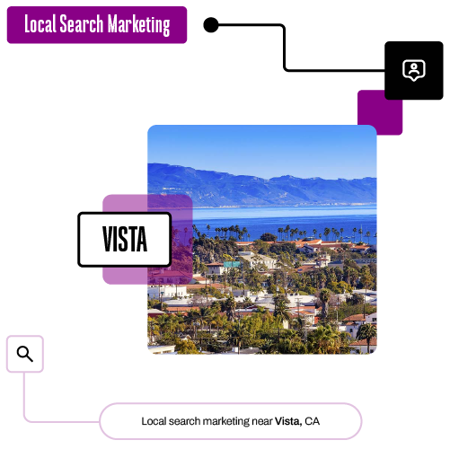 Local Search Marketing near Vista CA